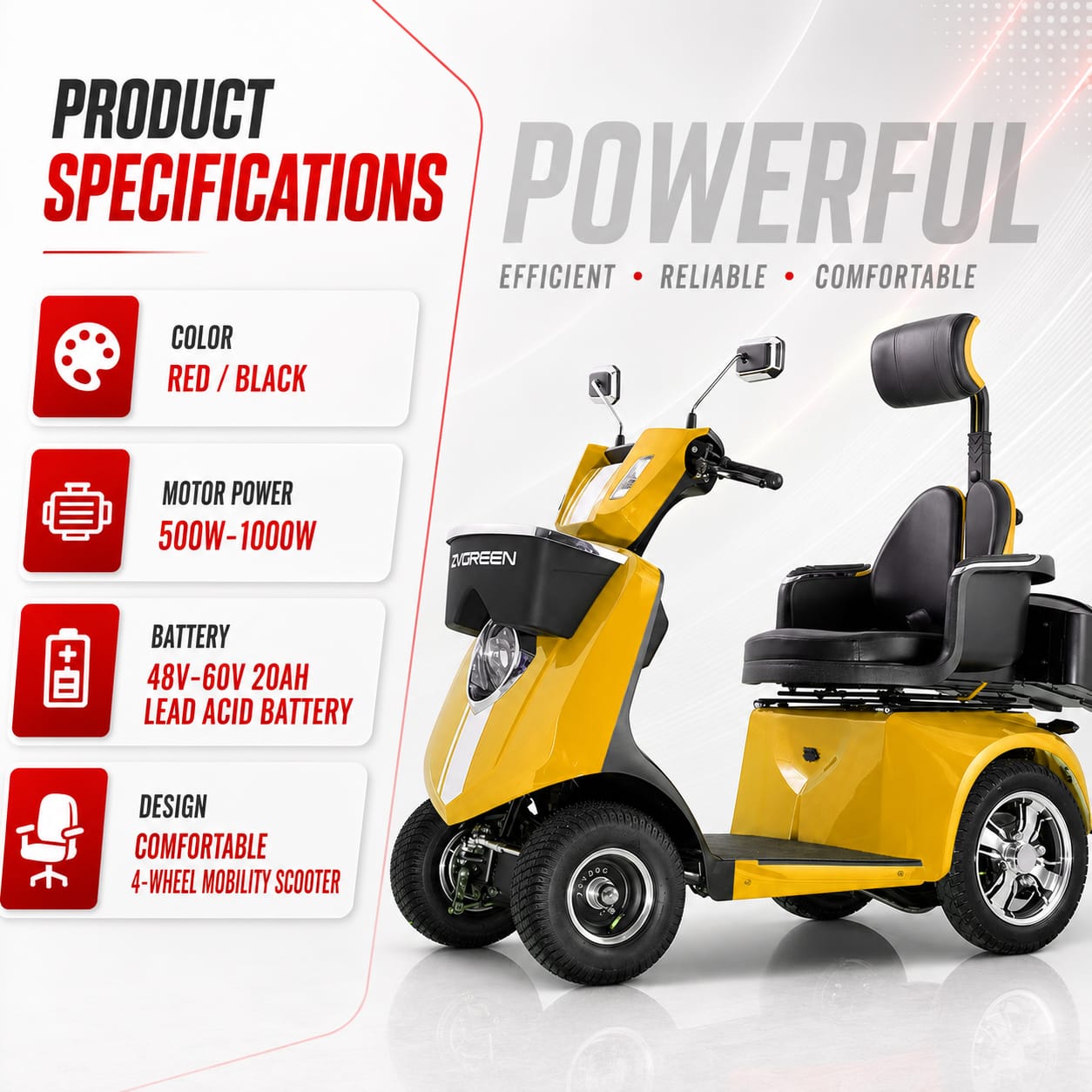 4-Wheel Scooter JXY4D