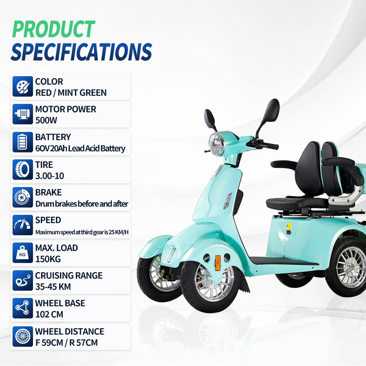 4-Wheel Scooter AFD2D-4L